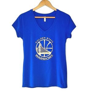 Blue Gold NBA Golden State Warriors Basketball T-shirt XL (Juniors) by RESERVED